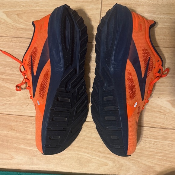 Brooks Men's Athletic Shoes - Orange and Navy - Picture 2 of 5
